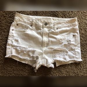 American Eagle distressed shorts